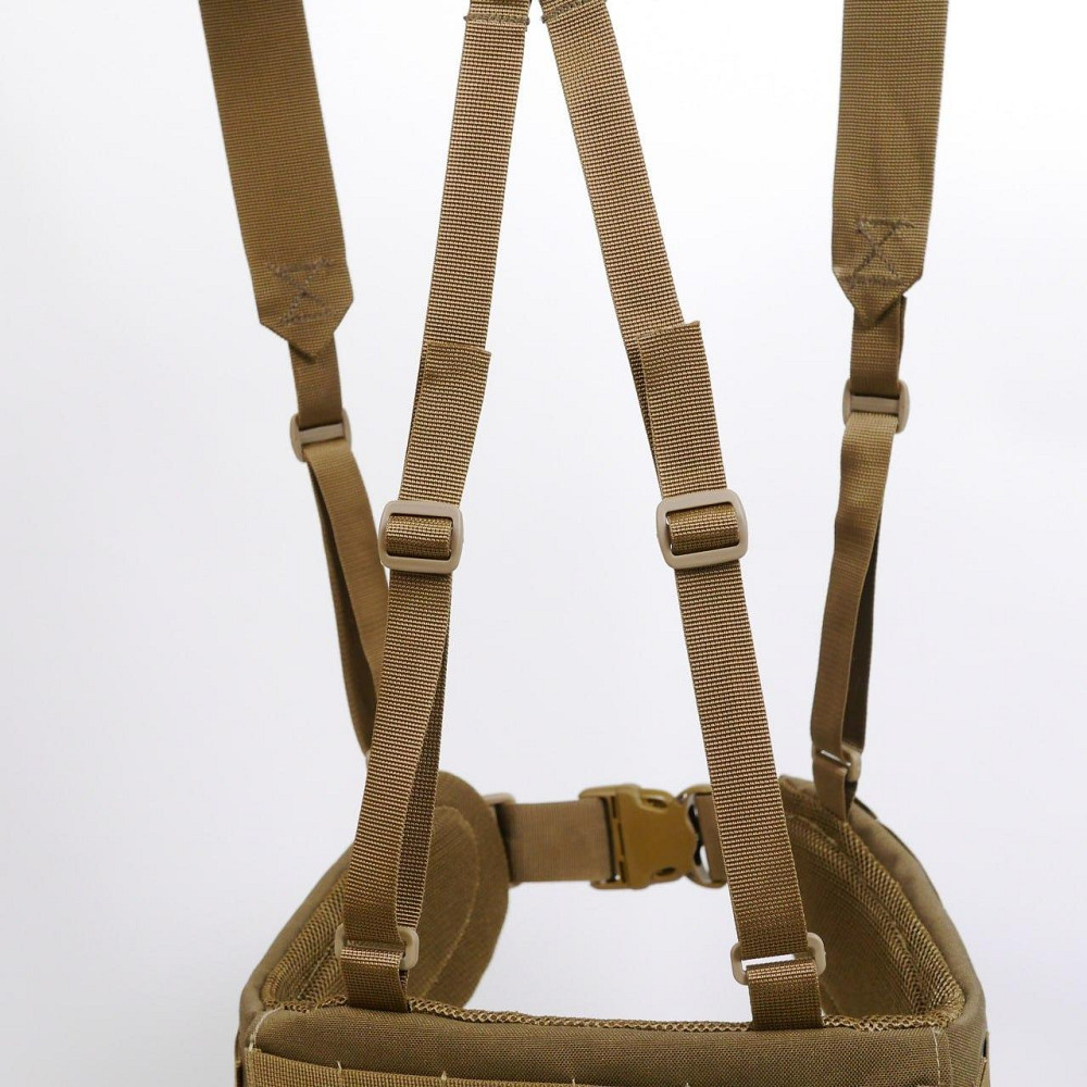 Тактичні армійські лямки для тактичного поясу розвантажувальний ремінь до рпс койот  плечові лямки     WAR Львів - фото 9