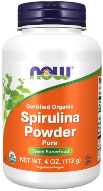 Спирулина органическая NOW Organic Spirulina Powder - 113 g Киев - изображение 1