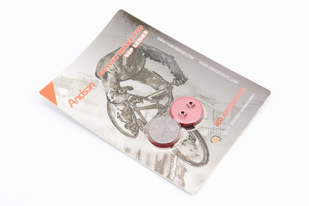 Гальмівні колодки Disk-brake (Xiaomi Mijia M365, Wiggle Voxa MD35), червоні YL-1005 Киев - изображение 1