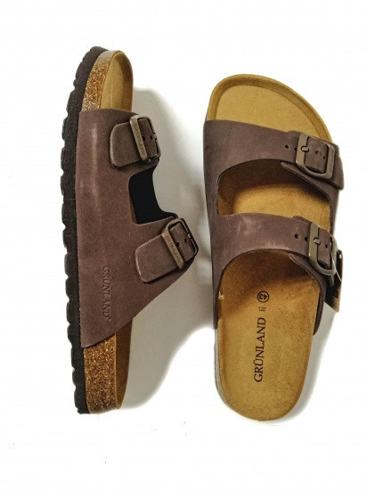 Шлепанцы мужские Коричневый CB3005 Днепр - изображение 7