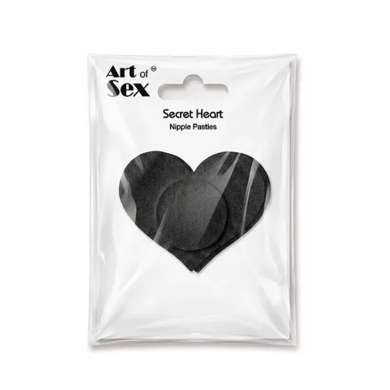 Пестис-сердечка Art of Sex - Secret Heart, чорний Львов