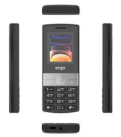Мобільний телефон ERGO B185 Dual Sim Black (7137267) Київ