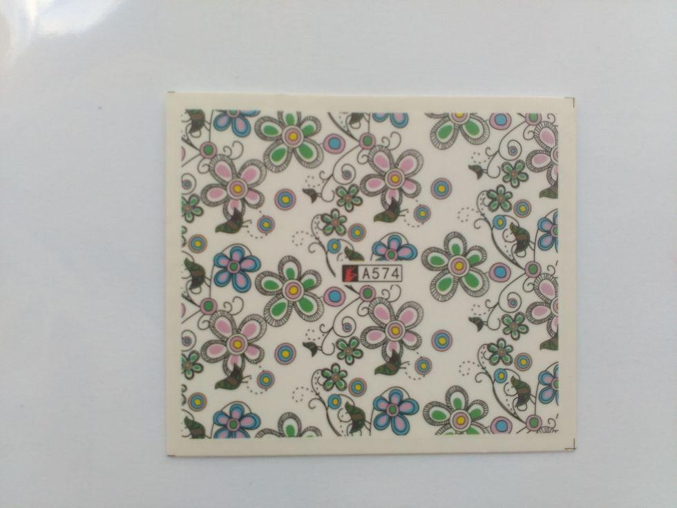 Водные наклейки для ногтей А574 Киев - изображение 1