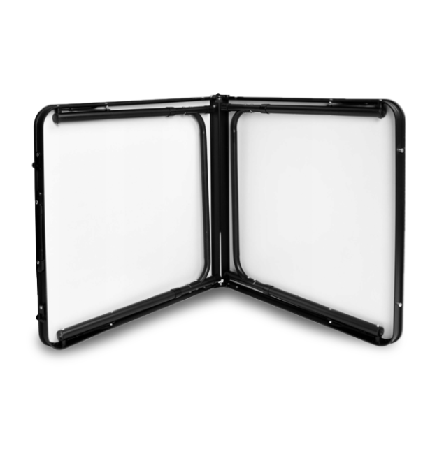 Розкладний туристичний стіл-валіза (120 х 60 см) + 4 стільці, комплект садових меблів, Коричневий (імітація дерева) Київ - фото 18