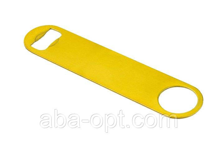Відкривачка нержавіюча жовтого кольору L 18 см (шт) Одеса - фото 1