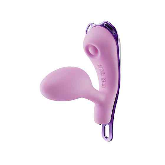 Виброяйцо под одежду KISSTOY Viosecret Pro, с пульсацией для клитора, трусики-стрепы в комплекте Sex Aura Киев