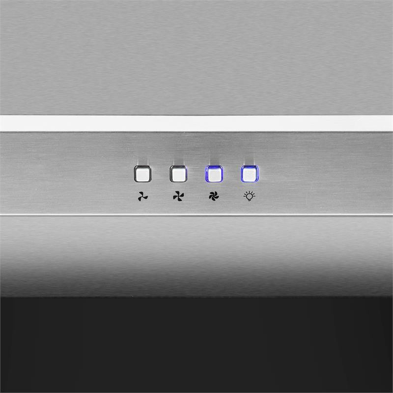 Комплект рециркуляции вытяжки Masur передняя панель 650 м³/ч нержавеющая сталь (Германия, читать описание) Ровно - изображение 6