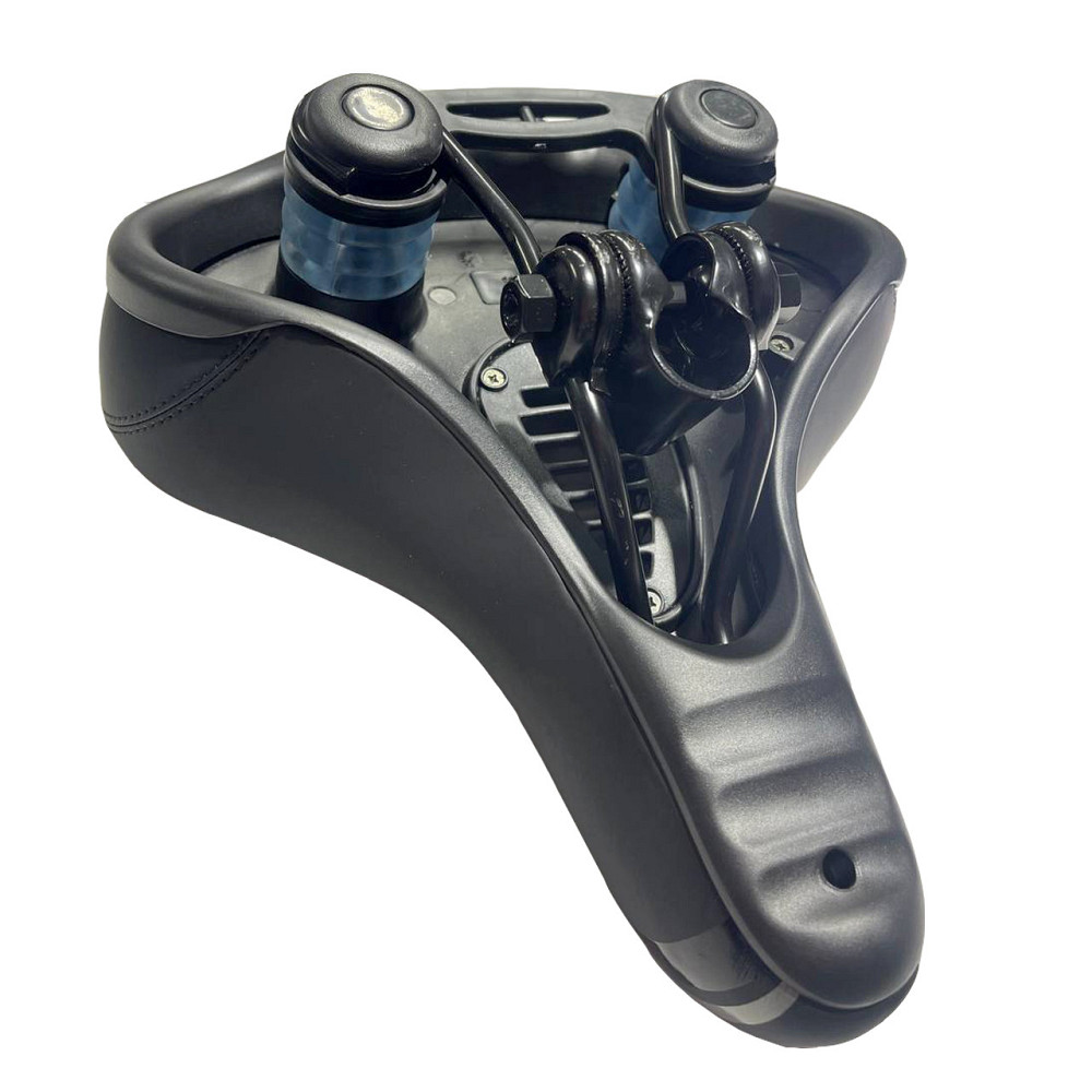 Сідло для велосипеда анатомічне, дуже зручне Feel Fit ZD-034 Чорний Бровари - фото 3