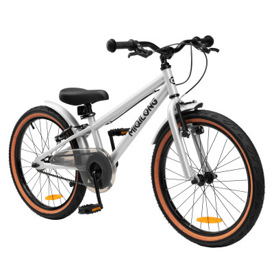 Дитячий велосипед Miqilong ST 20" срібний (RBB-ST20-SILVER) Вінниця - фото 1