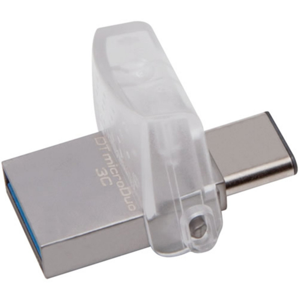 Flash Kingston USB 3.0 DT MicroDuo 3C 32GB USB3.1/Type-C metal Киев - изображение 1