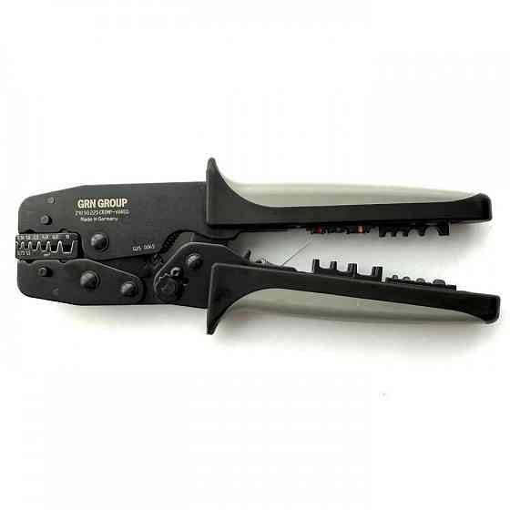 Кримпер зі змінними матрицями прес-кліщі для опресування наконечників GRN Crimp-Vario 3X Одеса