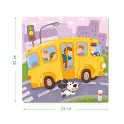 Пазл DoDo 4 в 1 Транспорт (300132) Винница