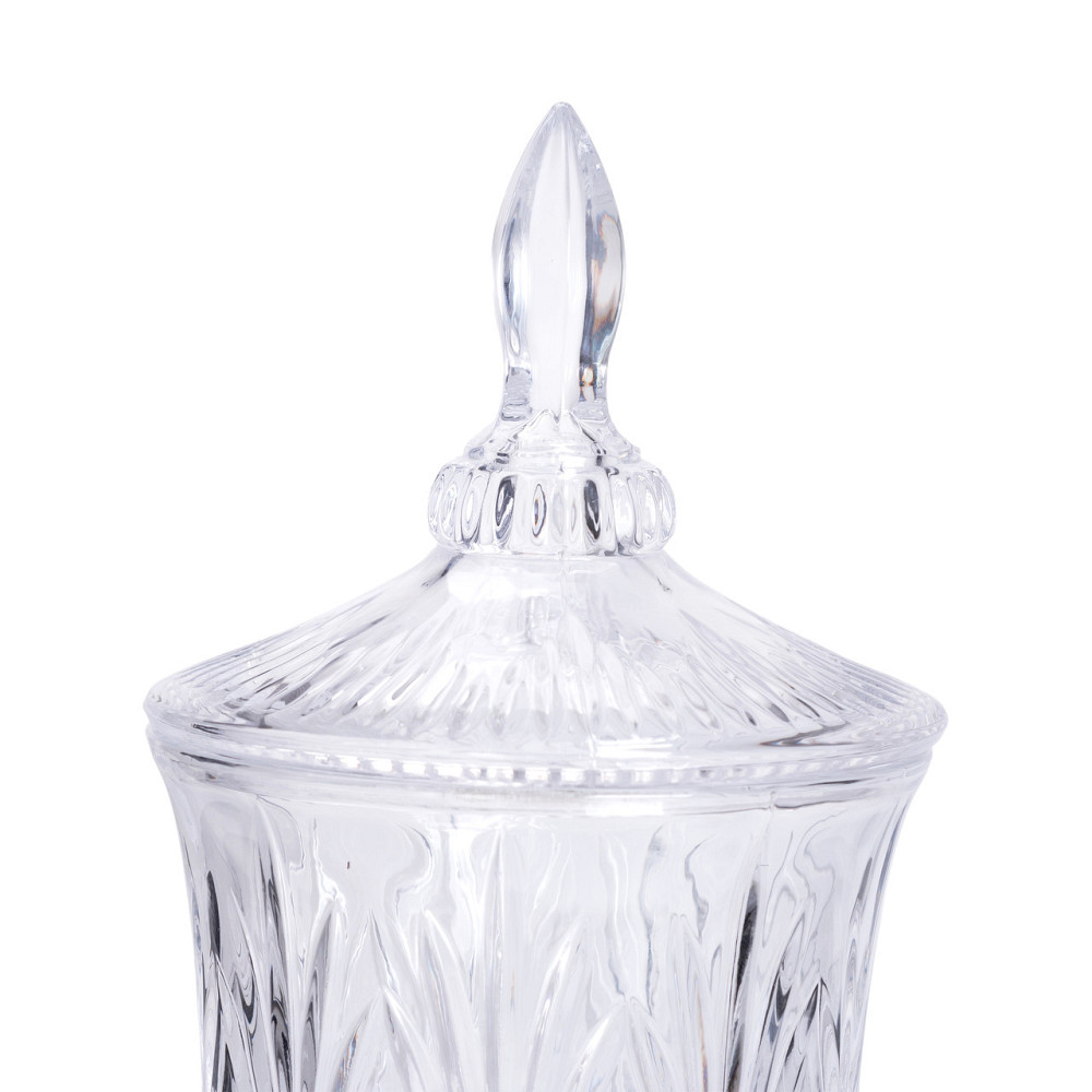 Yiwu Лимонадниця з краном на ніжці скляна для напоїв 2 л 46 см HP-19-15 Коломия - фото 9