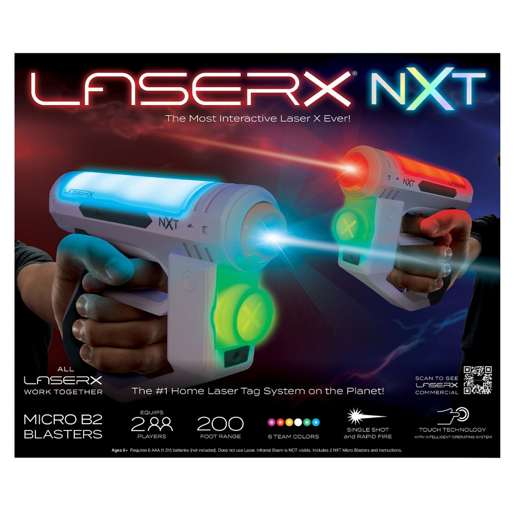 Ігровий набір для лазерних боїв – Laser X NXT Micro для двох гравців Днепр - изображение 1