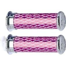 Ручки керма (алюмінієві малинові) EVO-2 Київ - фото 1