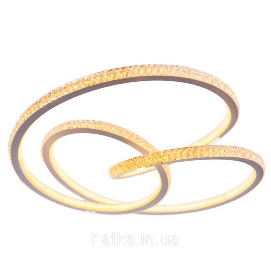 Люстра підвісна світлодіодна акрилова Sirius LCD3073 WT 128W Київ