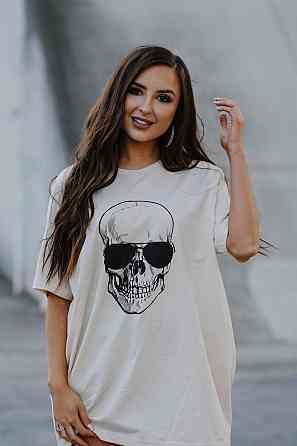 Футболка женская с принтом  42 Белая 2664082082 Днепр