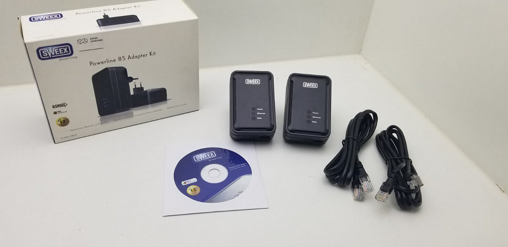 Ethernet система Sweex Powerline Ethernet Adapter 85 Mbps Луцк - изображение 1