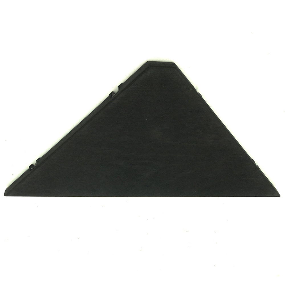 Угловая настенная полка 