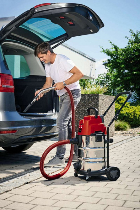 Вакуумный аккумуляторный промышленный пылесос Einhell TC-VC 36/30 Li S Solo Киев - изображение 9