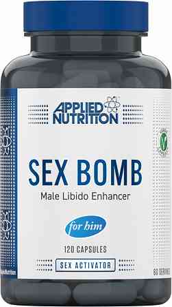 Комплекс для поддержки мужской потенции Applied Nutrition SEX BOMB MALE LIBIDO ENHANCER 120 caps Луцк