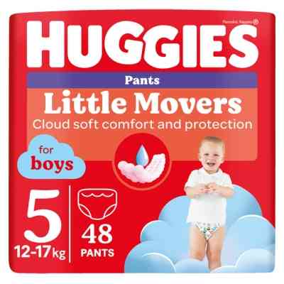 Подгузники Huggies Little Movers/Pants 5 (12-17 кг) для мальчиков 48 шт (5029053547619) Винница
