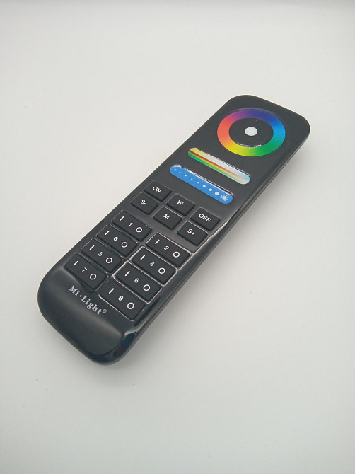 Milight Пульт керування 8-ми зонний чорний Dual White/RGB/RGBW/CCT Київ - фото 3