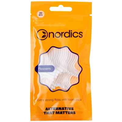 Флос-зубочистки Nordics 20 шт. (3800501908181) Вінниця
