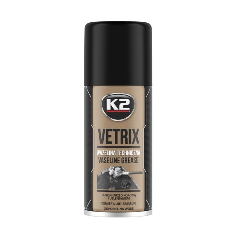 Многофункциональная смазка K2 Bond Vetrix Vaseline жидкая синтетическая белая аэрозоль 140мл Львов - изображение 1