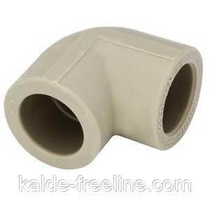 Поліпропіленове коліно (кут) ∅ 25Х90° Харків - фото 1
