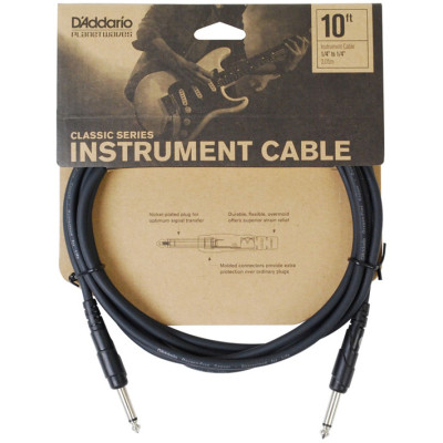 Інструментальний кабель D&apos;Addario Classic Series Instrument Cable 3m (PW-CGT-10) Вінниця - фото 4