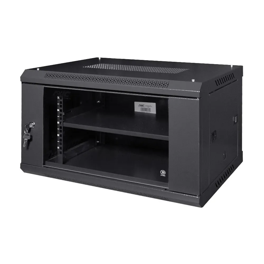Комутаційна шафа NVC-6U/600x450x350 Black (25-00067) Киев - изображение 1