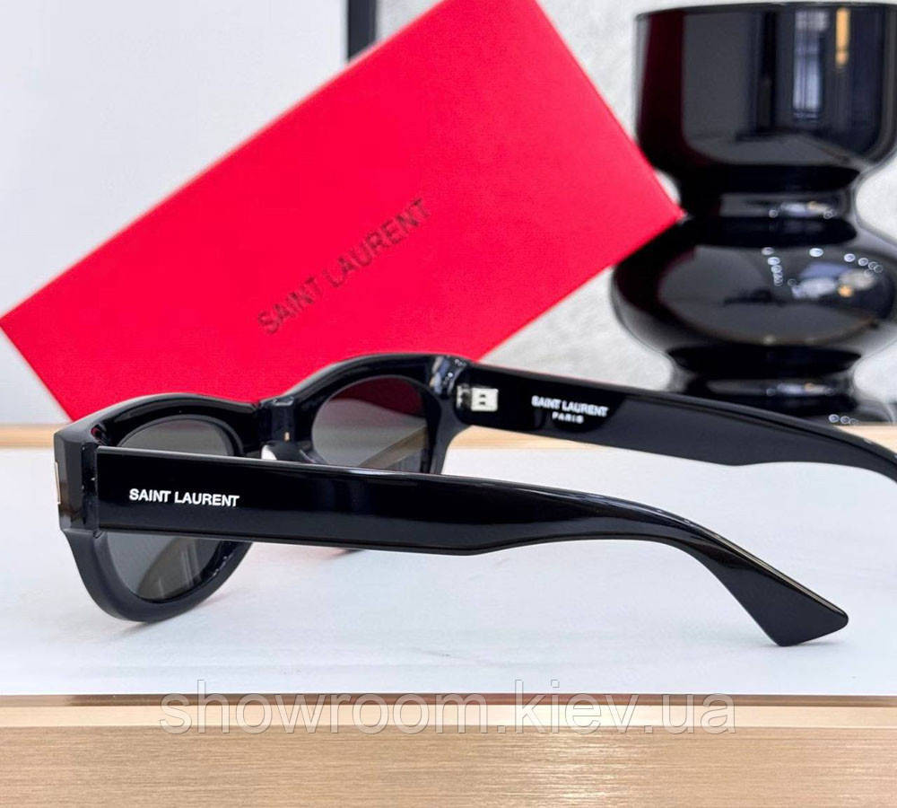 Жіночі стильні сонцезахисні окуляри YSL Lux (805F) Київ - фото 2