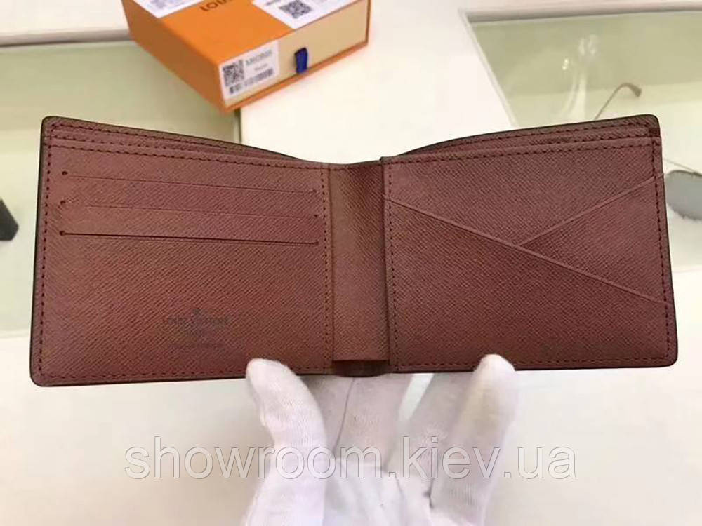 Чоловіче брендове портмоне (60895-2) Lux подарункова упаковка Київ - фото 15