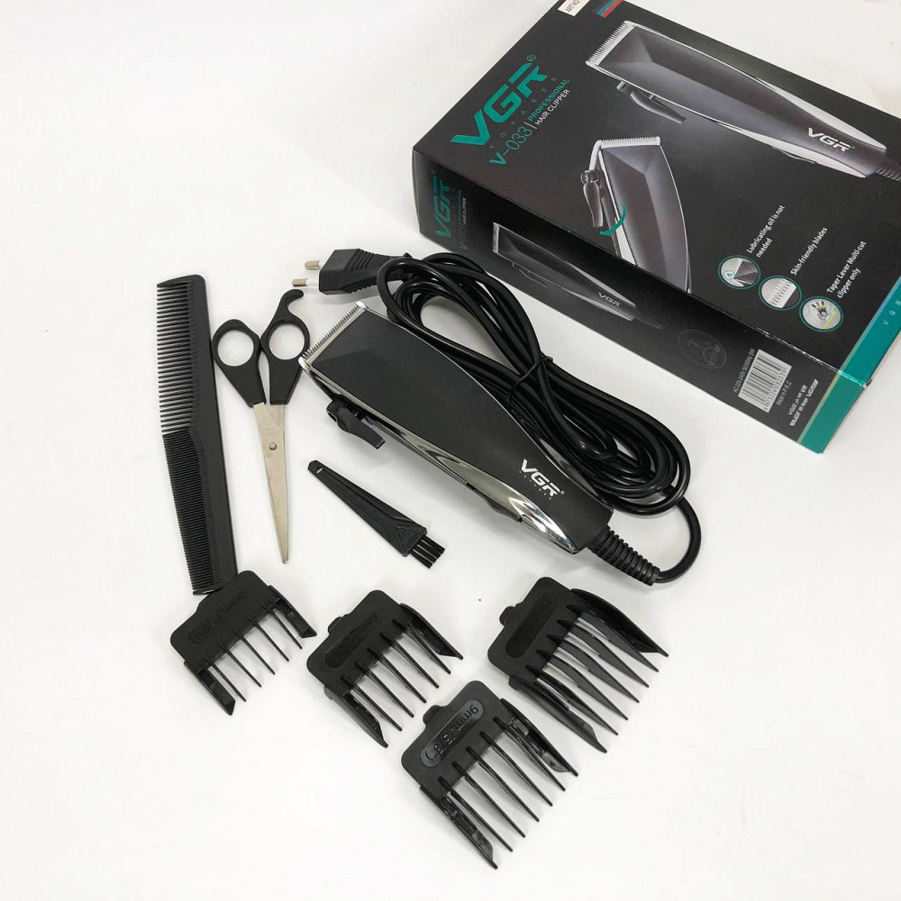 Триммер для стрижки волос мощный VGR, Триммер для самостоятельной стрижки волос висков BP-58 Львов - изображение 14