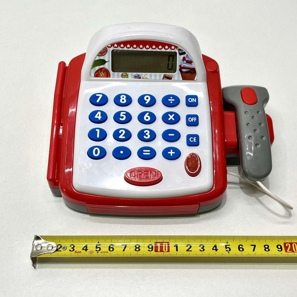 Касовий апарат іграшковий зі сканером та терміналом та продуктами Вид2 ​​(6113A-15A) Чернігів - фото 6