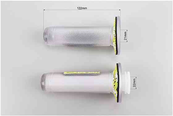 Рукоятка керма лів./пр. к-кт силікон прозорий, жовті Київ