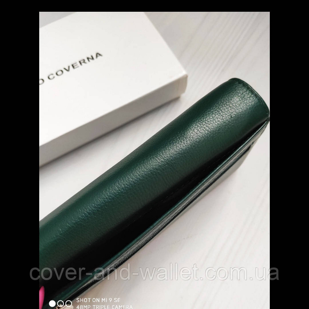 Якісний шкіряний жіночий гаманець на магнітах  горизонтального типу Marco Coverna 1411 Київ - фото 3