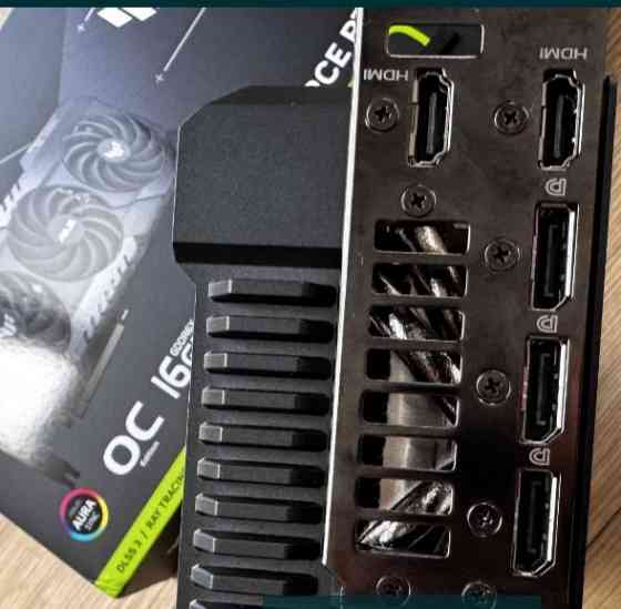 Видеокарта RTX 4070 ASUS Ti 16Gb. Киев