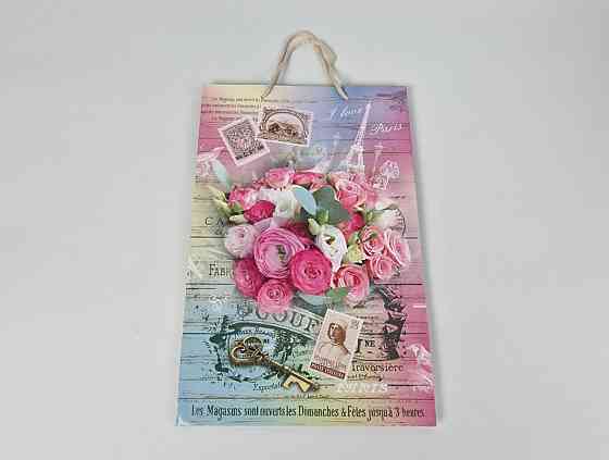 Большой бумажный пакет вертикальный  25/37/8(артBV-019) (12 шт) Харьков