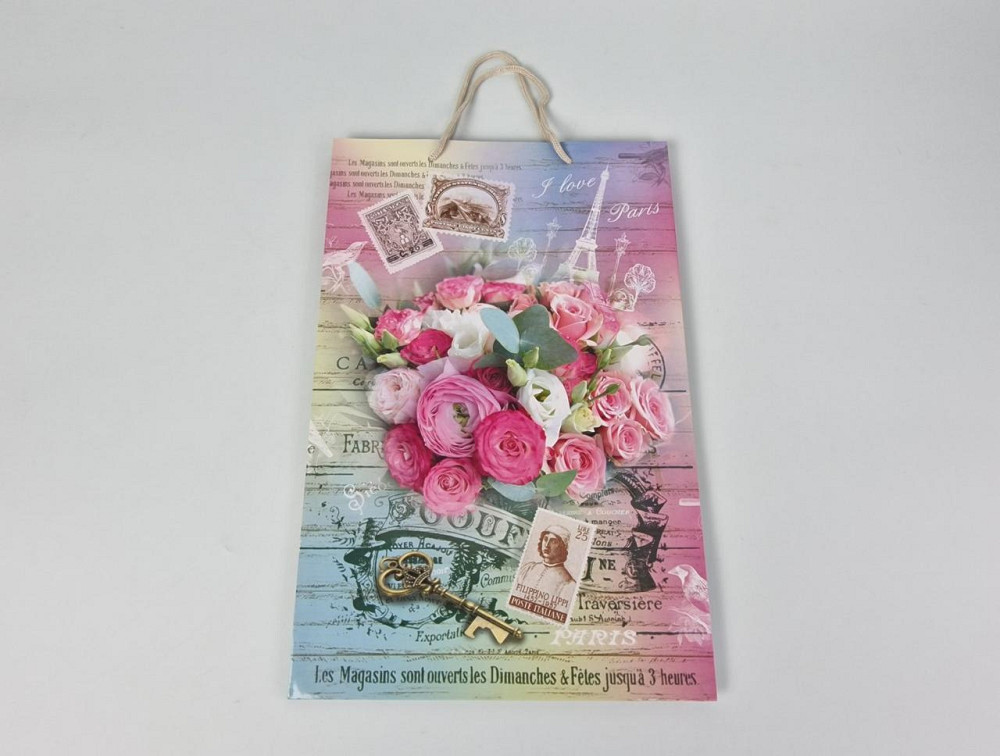 Большой бумажный пакет вертикальный  25/37/8(артBV-019) (12 шт) Харьков - изображение 2