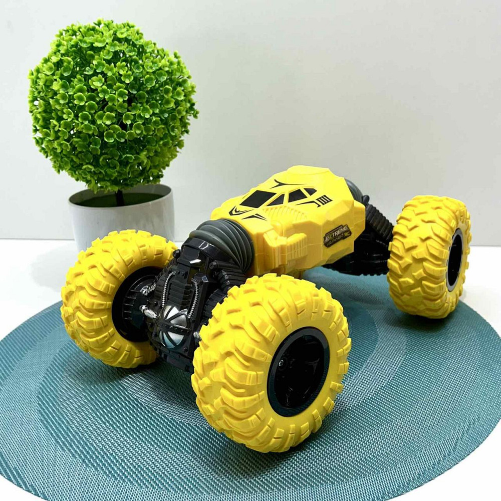 Машина трюкова всюдихід на радіокеруванні трансформер з гнучким корпусом Жовта (8023) Чернигов - изображение 8