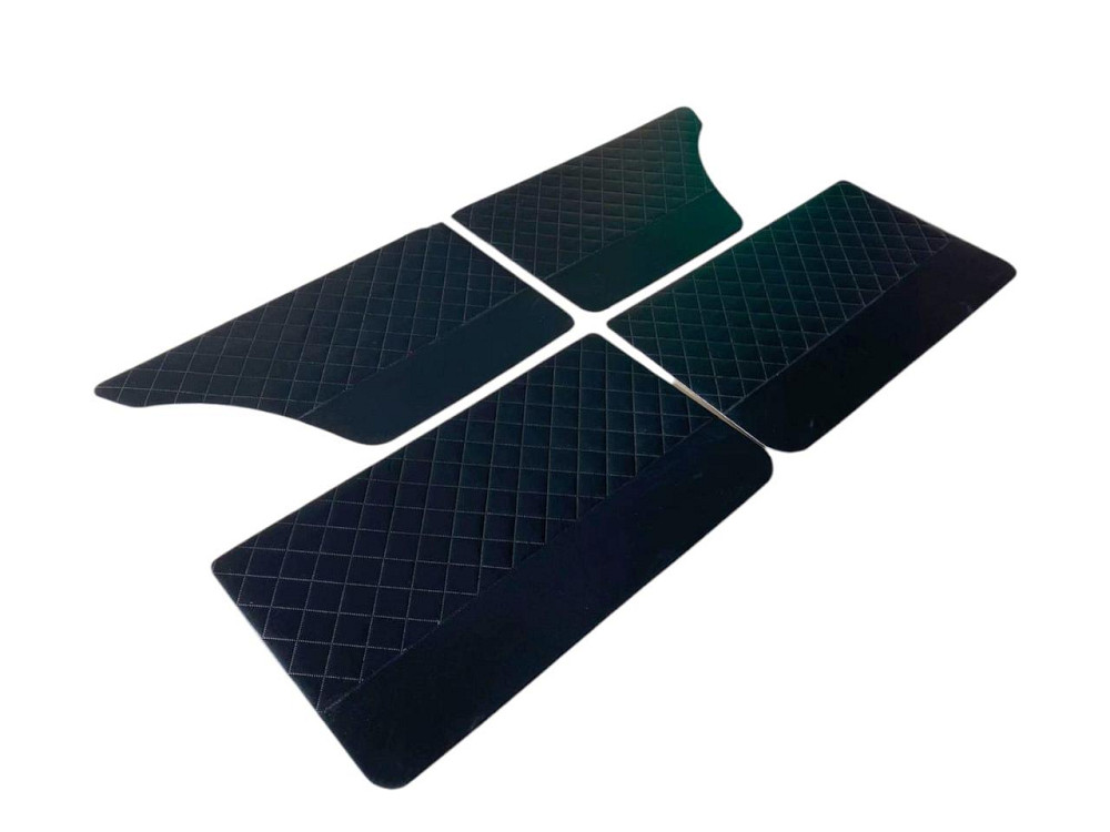 Оббивка 2106 ромбік чорна (к-кт 4 шт) двері Мукачево - фото 1