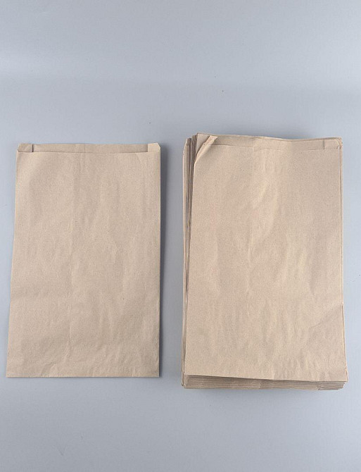 Паперові пакети саше крафт бурей, 250х50х400, 40 г/м2 (100 шт.) Харків - фото 1