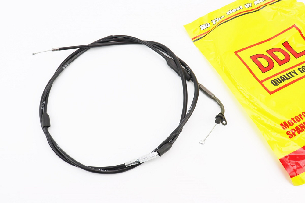 Трос газу для GY6 під карбюратор JH70 (кріплення верхнє з шайбою) (з регулюванням по довжині) (трос 196см; кожух 186см) Киев - изображение 1