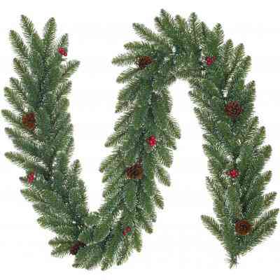 Мішура Black Box Trees Creston Frosted 270 см Зелена (8718861153026) Вінниця