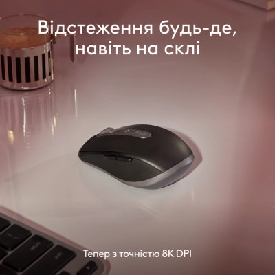 Мышка Logitech MX Anywhere 3S для MAC Wireless Space Grey (910-006947) Винница - изображение 11