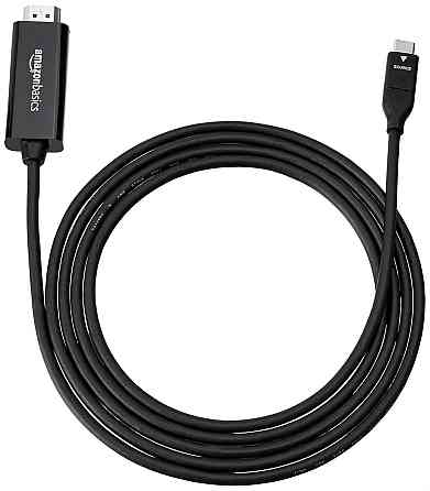 Кабель‑адаптер USB-C — HDMI 1,82 м Thunderbolt 3 совместимый 4K@30Hz черный для монитора проектора телевизора Киев