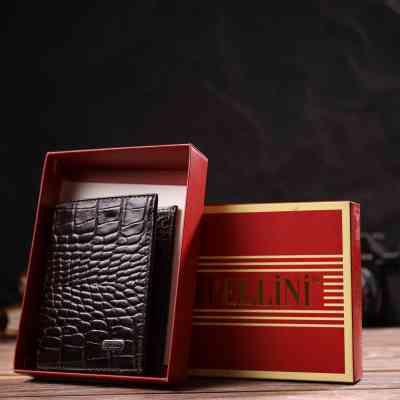 Кошелек Canpellini Из натуральной кожи Коричневый (21871) Винница