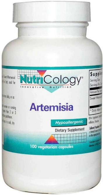 Полин, Артемізин (Artemisia), Nutricology, 100 капсул Київ - фото 1